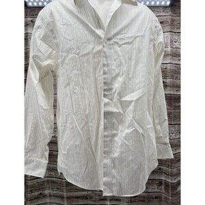 Kenneth Cole New York Men's Non Iron Regular Fit Dress Shirt 34"/35" Sleeves